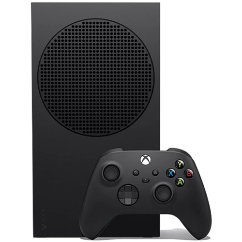 Ігрова приставка Microsoft Xbox Series S 1 TB Carbon Black: Процесор AMD Custom Zen 2, 8 ядер, 3.8 ГГц / 20 CU 1.825 ГГц RDNA 2