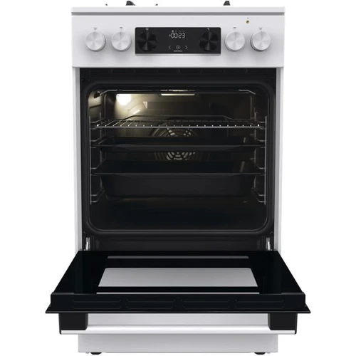 Плита комбінована Gorenje GK5C43WF: Тип варильної поверхні газовая