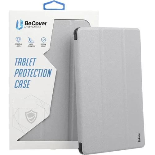 Аксессуар для iPad BeCover Soft Edge TPU with Pencil mount Gray for iPad Air 11 (2024 / 2025) (711705) фото 5