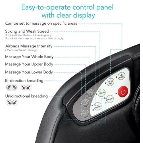 Масажний стілець Naipo MGCHR-A150 Full Body Music Massage Chair (MGCHR-A150) фото 3