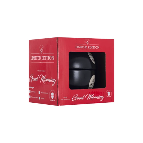 Набор заварник и чашка Limited Edition Good Morning 2 пр. (117100019-D): Тип Заварочный чайник