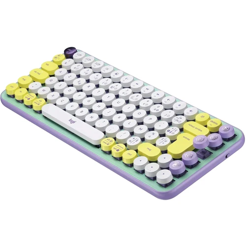 Клавіатура Logitech POP Keys Wireless Mechanical Keyboard UA Daydream Mint (920-010736): інтерфейс підключення Bluetooth