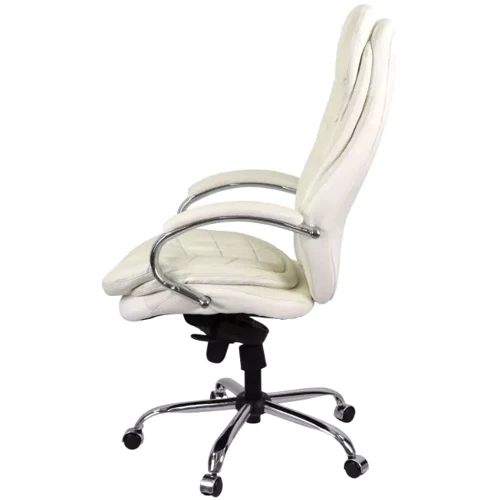 Офісне крісло Аклас Валенсія Soft CH MB (Шкіра Lux LC-W White) (10076462)