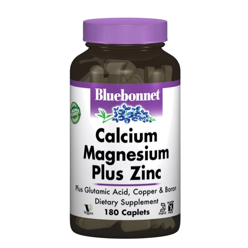 

Bluebonnet Nutrition Calcium Magnesium plus Zinc 180 caplets