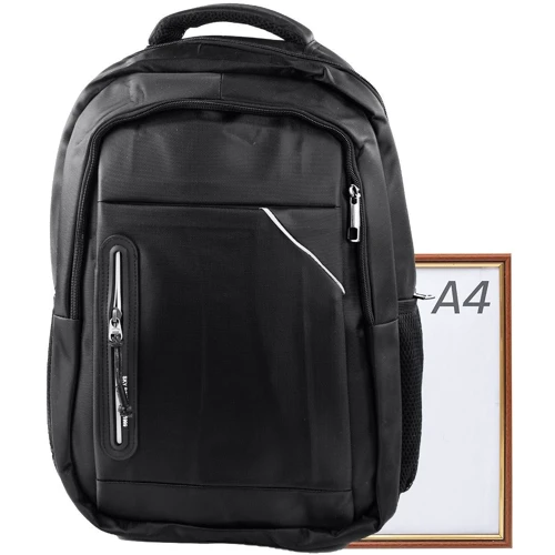 Чоловік рюкзак Skybow чорний (VT-11143-black): Фактура матова, Ткана