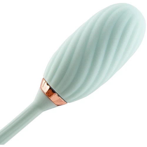 Вакуумный клиторальный стимулятор Otouch Louis Vibrate Teal с вибрацией