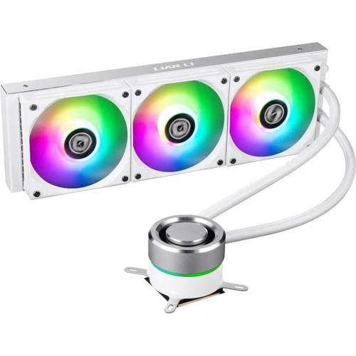 Система охлаждения Lian Li СВО LIAN LI Galahad AIO 360 White Liquid Cooler with RGB (G89.GA360A.00)