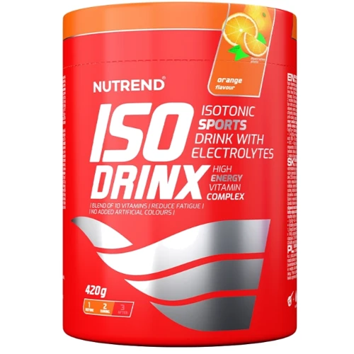 Изотоник Nutrend ISODRINX 420 g / 12 servings / orange