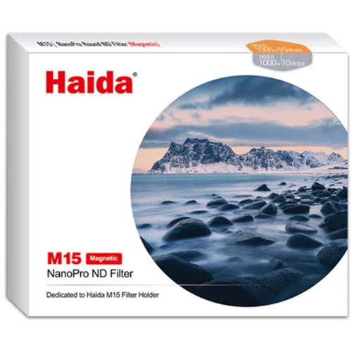 Haida NanoPro Magnetic ND1.8 (64x) Filter (With Adapter Ring) 67mm: Тип фильтра нейтральный