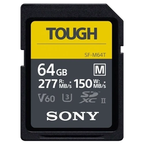 Карта памяти Sony 64GB SDXC class 10 UHS-II U3 V60 Tough (SFM64T.SYM): Тип карты MicroSDXC