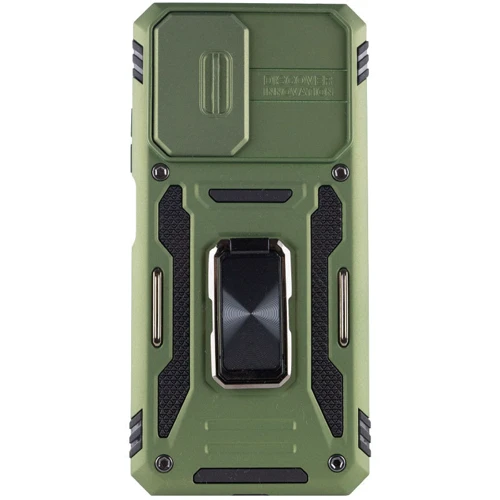 Чехол для телефонов Mobile Case Camshield Army Ring Army Green for Xiaomi Redmi Note 11 (Global) / Note 11S: Совместимость Xiaomi Redmi Note 11 (Global) / Note 11S