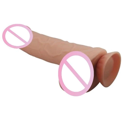 Фаллоимитатор LYBAILE Sliding Skin Bendable 10.2" Flesh