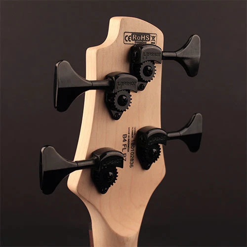 Бас-гітара CORT B4FL MHPZ (Open Pore Trans Black Burst): Матеріал корпусу Червоне дерево з топом з Австралійської Акації