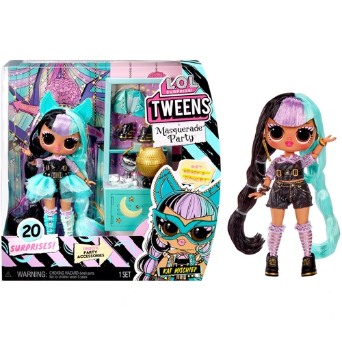 Игровой набор с куклой L.O.L. Surprise! серии Tweens Masquerade Party – Кэт Мисчиф (584117)