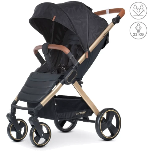Коляска El Camino Dynamic PRO ME 1053G Special black