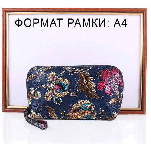 Жіноча косметичка Desisan комбінована (SHI1-415): Застібка Блискавка