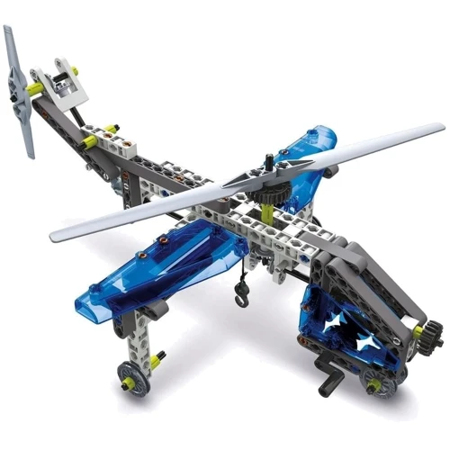 Конструктор 10 в 1 Clementoni Aeroplanes & Helicopters серия Science & Play 200 деталей (75028)