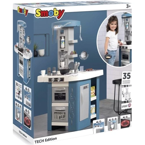 Интерактивная кухня Smoby Тек Эдишн 35 аксессуаров (311052) фото 6