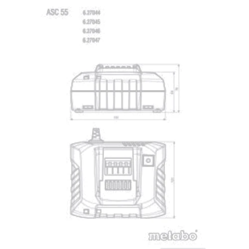 Зарядное устройство для электроинструмента Metabo ASC 30-36 V EU (627044000) UA: Тип Зарядное устройство
