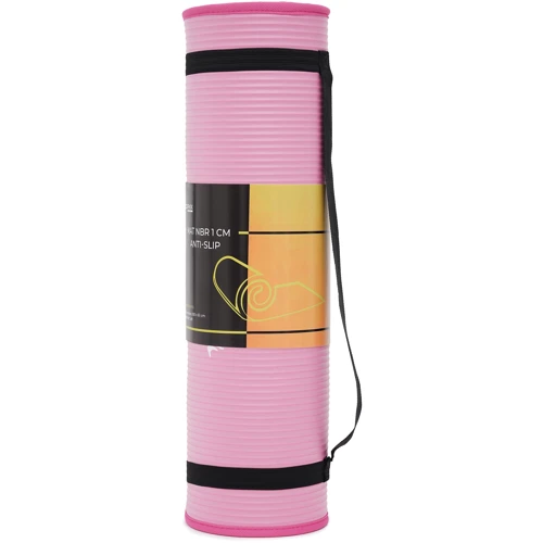 Коврик для фитнеса Cornix NBR 183 x 61 x 1 cм для йоги и фитнеса XR-0097 Pink/Pink