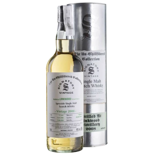 Виски Signatory Linkwood Unchillfiltered 46% 0.7 л Tube (BW93549)