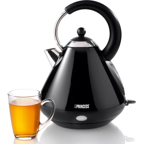 Електрочайник Princess 233022.001 Black: Тип нагрівального елементу прихований дисковий