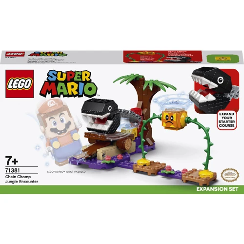 LEGO Super Mario Встреча в джунглях с кусакой на цепи. Дополнительный уровень (71381)