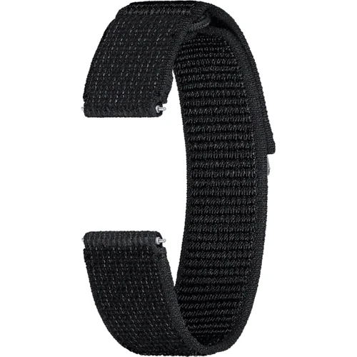 Samsung D-Buckle Fabric Band Band (20mm, M/L) Black for Samsung Watch 4 / 5 / 6 (ET-SVR94LBEGEU)