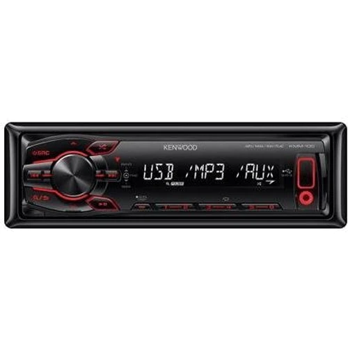 Медиа-ресивер Kenwood KMM-100RY: Формфактор 1 DIN (универсальная)