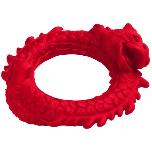 Эрекционное кольцо Creature Cocks Rise of the Dragon Silicone Penis Ring - Red
