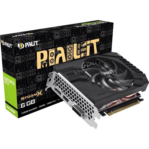 Видеокарта Palit GeForce GTX 1660 SUPER StormX 6GB (NE6166S018J9-161F) фото 9