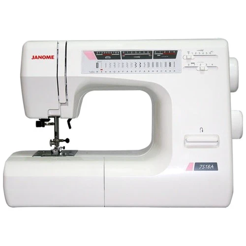 Швейна машина Janome 7518: Максимальна ширина строчки, мм 6.5