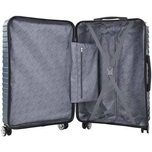 Чемодан Semi Line 24" (M) Blue (T5764-2): Застежка Молния