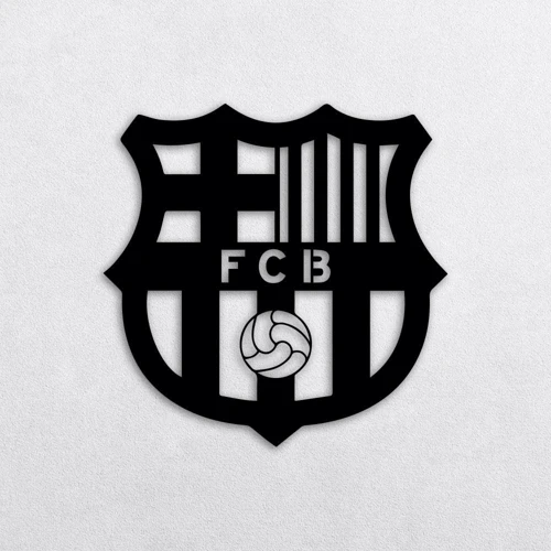Настенный декор Деревянное панно Wortex Woods FC Barcelona 50x50 (WALL51003-50x50)