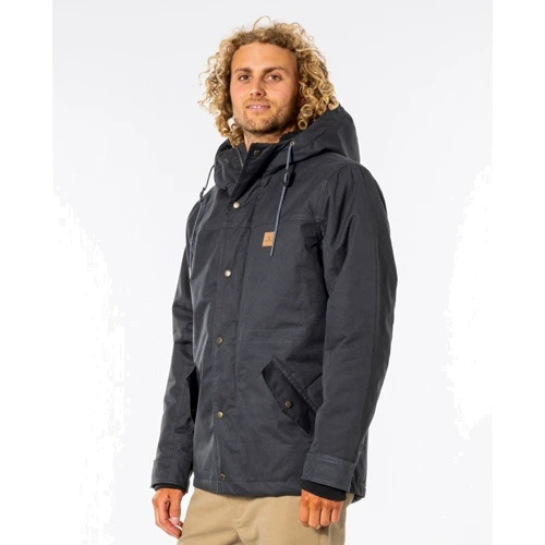 Парка Rip Curl Anti Series Exit Jacket CJKCD9-90 46 черная зимняя с капюшоном: Вид Парки