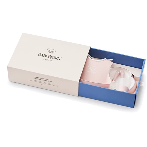 Набор посуды BabyBjorn Baby Dinner Set Powder Pink