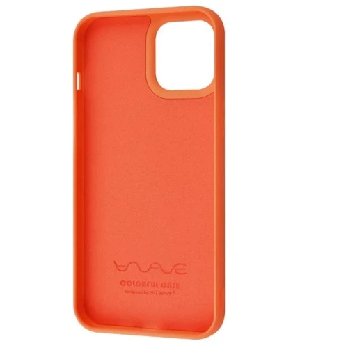 Чехол для iPhone WAVE Colorful Case Orange for iPhone 12/12 Pro: Цвет оранжевый