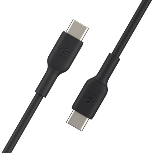 Кабель Belkin Cable USB-С to USB-С PVC 1m Black (CAB003BT1MBK) фото 3
