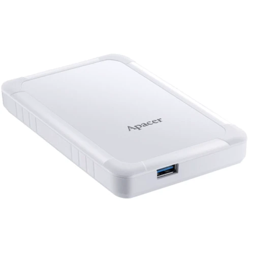 Внешний жесткий диск Apacer AC352 White 1 TB (AP1TBAC532W-1): Размеры, мм 132.4 x 82 x 16.1