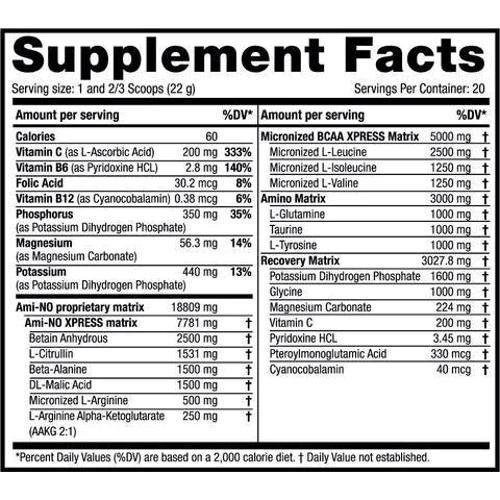 Аминокислота для спорта Scitec Nutrition Ami-NO Xpress 440 g /20 servings/ Peach Ice Tea: Вкус Холодный персиковый чай