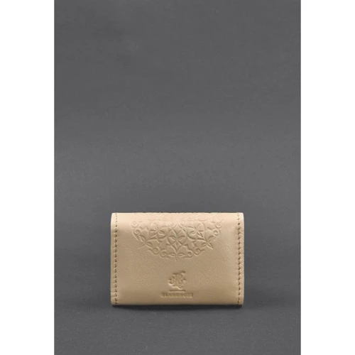 Жіночий картхолдер BlankNote 3.0 світло-бежевий (BN-KK-3-light-beige): Формат гаманця Горизонтальный
