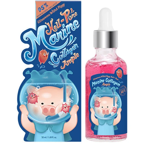 Elizavecca Hell-Pore Marine Collagen Ample Сыворотка для лица с морским коллагеном 50 ml
