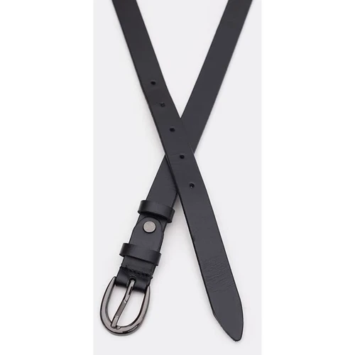 Женский ремень Borsa Leather черный (100v1genw38-black): Пол Женский