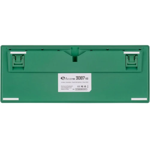Клавиатура Akko 3087 Matcha Red 87Key Cherry MX Blue USB UA No LED Green (A3087_MA_CBL): Тип клавиш механический