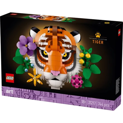 Конструктор LEGO Art Колекція фауни - Тигр (31217): Серія Art