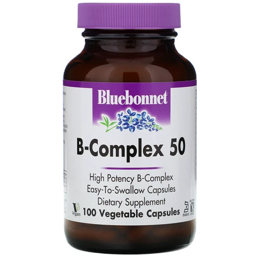Bluebonnet Nutrition, B-Complex 50, 100 Vegetable Capsules (412)