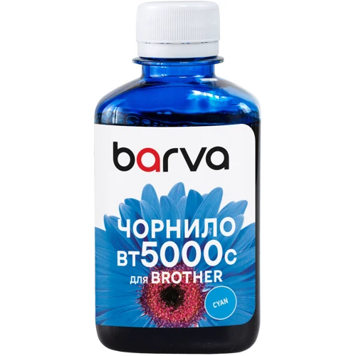 Чернила Barva Brother BT5000 180 мл C (BBT5000C-754)