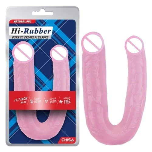 Фаллоимитатор двойной CHISA 17.7 Inch Dildo Pink