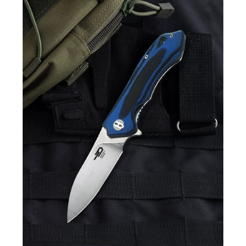 Нож и мультитул Bestech Knife BELUGA Black+ Blue (BG11G-2): Количество инструментов 1