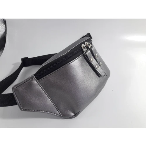 Женская поясная сумка Sambag Tirso MTH silver dark серебристая (80131004): Тип Сумки